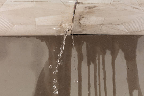 Professional Burst Pipe Cleanup technician working in Lumberton, NJ